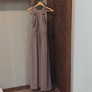 Taupe dress
